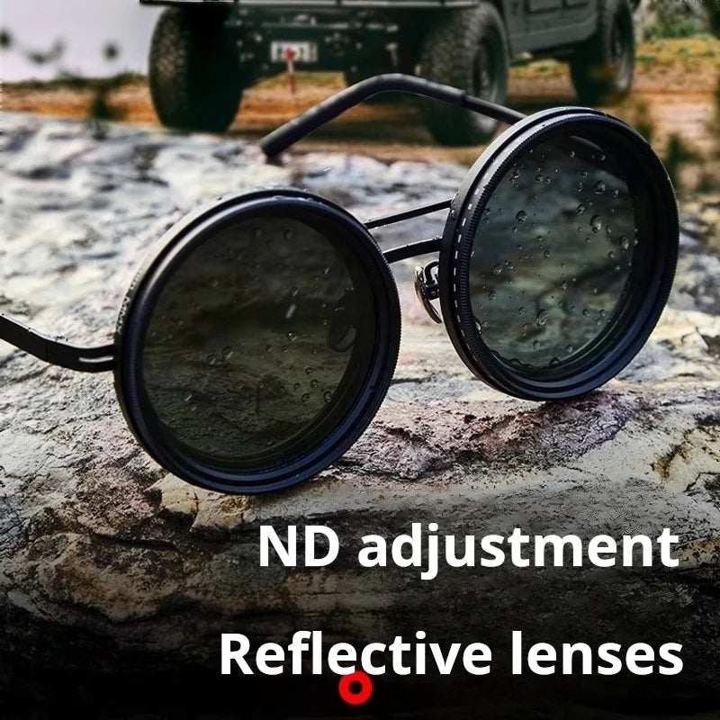 Adjustable dimming sunglasses